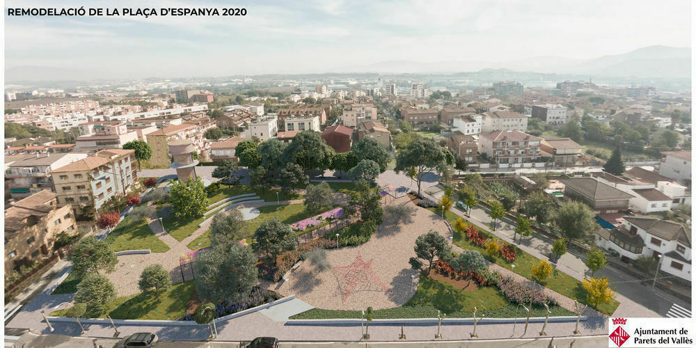 Imatge pels mitjans: Remodelació de la Plaça Espanya